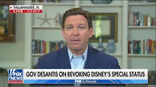 'Treated On A Pedestal': Gov. DeSantis Says Disney's 'Wokeness' Will 'Destroy The Country'