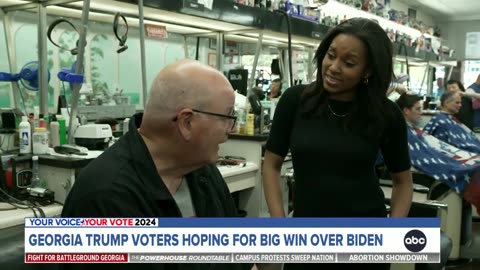 Trump voters in Georgia are hoping for a landslide win over Biden