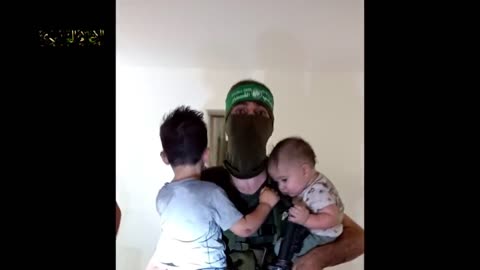 Hamas Publishes Footage Of Israeli Children Being Kept As Human Shields