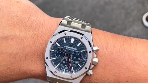 Audemars Piguet Royal Oak Blue Disc