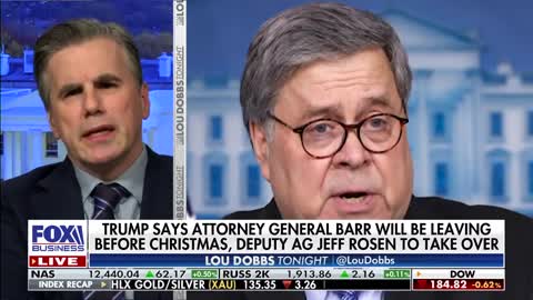 Lou Dobbs is Too Good for Fox News: Tom Fitton "Rosen is Barr's hire, expect more of the same"