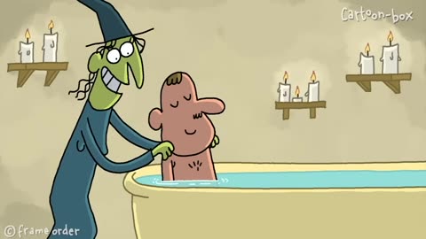 Electrocuting Frog Gone WRONG 😂 | Cartoon Box 366 | by Frame Order | Hilarious Cartoons