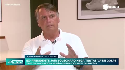 presidente Jair Bolsonaro fala sobre operação da PF e nega tentativa de golpe