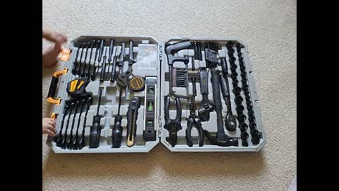 Review: DEKOPRO 218-Piece General Household Hand Tool kit, Professional Auto Repair Tool Set fo...