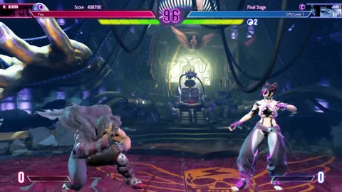 Street Fighter 6 - M Bison Arcade Story Gameplay