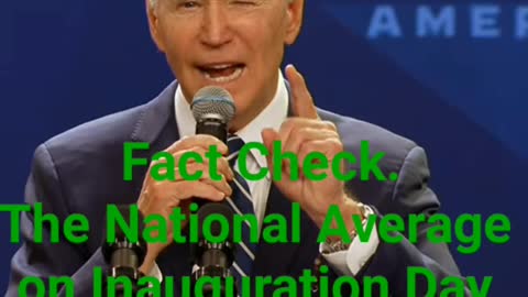 Lyin Joe Biden Claims gas was $5 a gallon when he took office!!