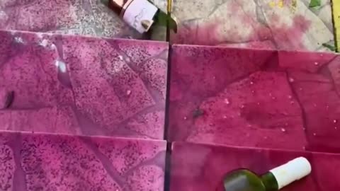 Breaking glass bottles asmr satisfying video || follow for more