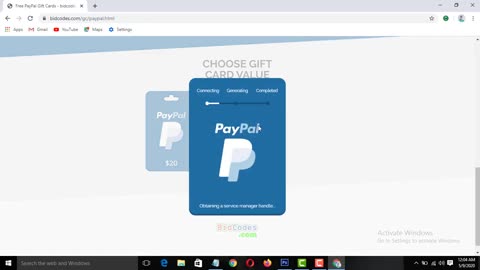 Free $1000 PayPal gift card