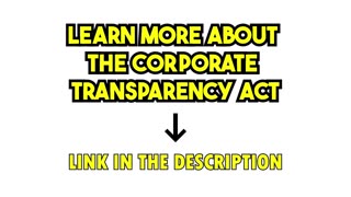 A particular danger of the Corporate Transparency Act