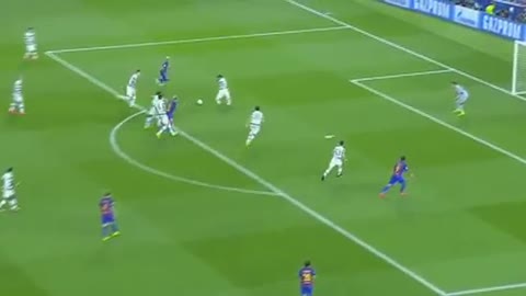 Leo Messi second goal vs Celtic 2-0