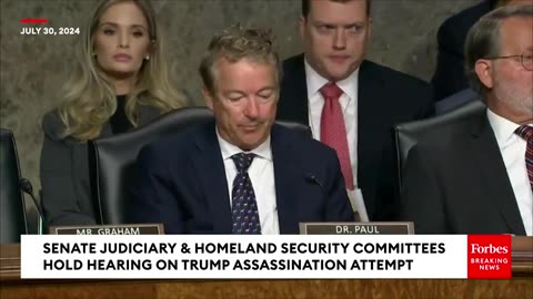 Senator Rand Paul Confronts Acting Security Director Why the Failures Led to Trump Shooting