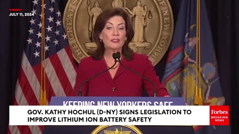 Gov. Kathy Hochul Signs Bill To Improve Lithium Ion Battery Safety In New York