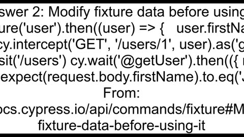 How to update a fixture file in Cypress