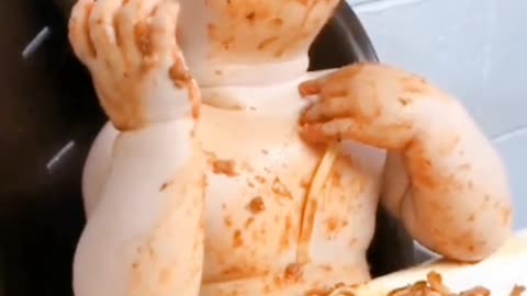 Baby enjoying food funny compilation #23