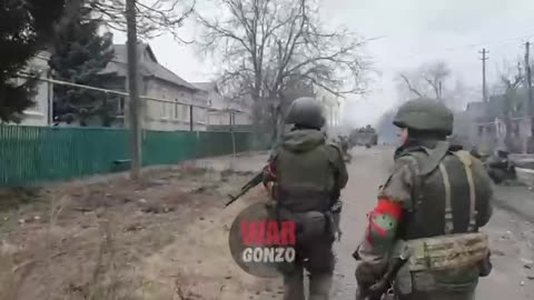 Ukraine War - Sparta Battalion Enters Volnovakha