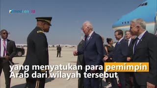 President Joe Biden visits israel, what's wrong??