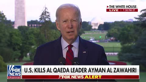 Biden to those who lost people on 9/11: "It is my hope that this decisive action will bring one more measure of closure."