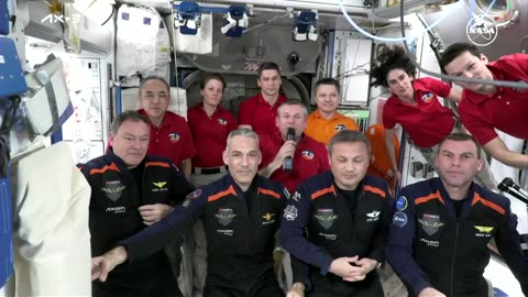 Turkey's first astronaut arrives at space station