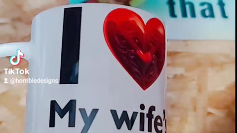 I love my wife's boobs - Coffee mug