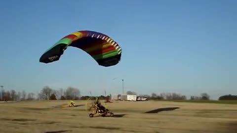 Powered Parachute Short Take Off