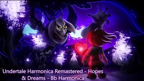 Undertale Harmonica - Hopes & Dreams - Bb Harmonica (tabs)