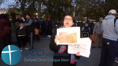 Qur'anic corrections are just elif. DCCI @ Speakers Corner l Hyde Park