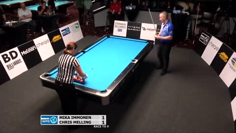 MOST UNBELIEVABLE RUN OUT EVER 8 Ball By Chris Melling