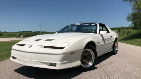 1989 Turbo Trans Am Pace Car Under 200 miles