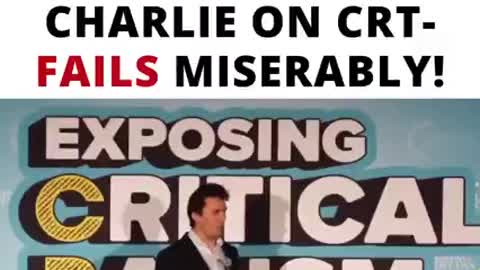 Woke Student Challenges Charlie on CRT- Fails Miserably!