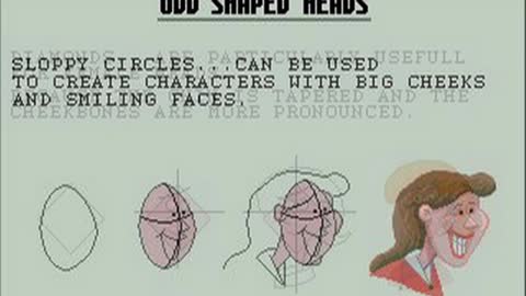 Grafix the Easy Way Art Tutor - How to Draw Odd Shaped Heads