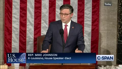 MAGA Mike Johnson House Speaker Elected