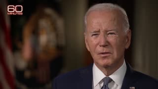 Once a year, as the world falls apart, Biden goes on 60 Minutes to say this