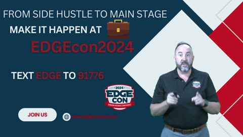 From Side Hustle to Mainstage: Make It Happen at EDGEcon 2024!🔥