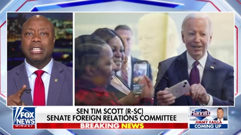 Tim Scott: The things Biden has said in the face of African Americans is 'despicable'