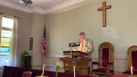 Sunday Sermon Cushman Union Church 6/5/2022