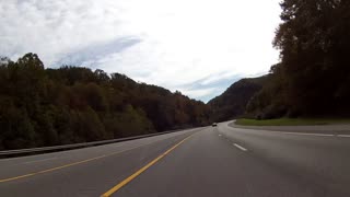 Slight Fall Colors US 23 S into VA