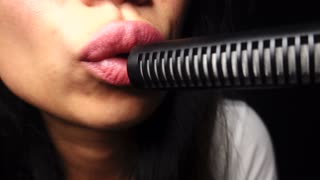 ASMR LICKING LONG MIC