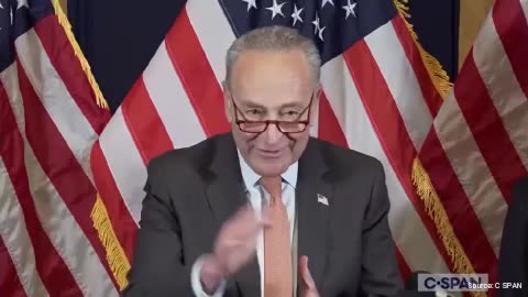 CRINGE: Chuck Schumer Has Jeb-Like “Please Clap” Moment While Announcing Support For Kamala Harris