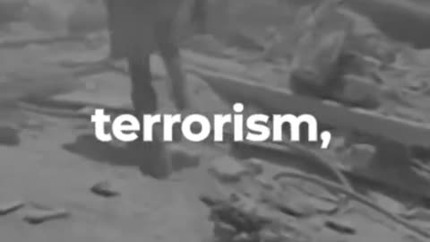 Zionism has been terrorism since day one...
