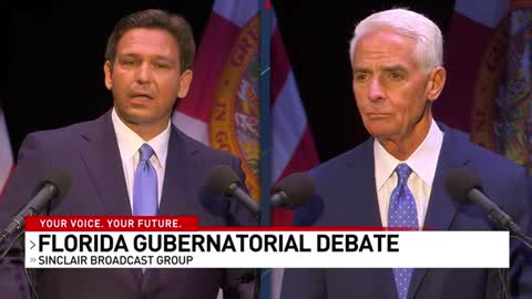 Gov. DeSantis: "The only worn-out old donkey I'm looking to put out to pasture is Charlie Crist."