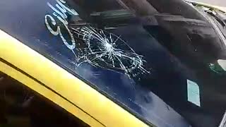 Video: Taxista resultó herido de gravedad tras ser atacado en el centro de Bucaramanga