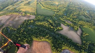 Flying Paramotor around SouthWest Tennessee