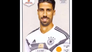 PANINI STICKERS GERMANY TEAM WORLD CUP 2018