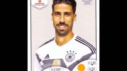 PANINI STICKERS GERMANY TEAM WORLD CUP 2018