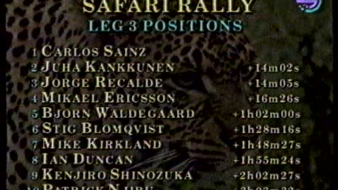 Rally Safari 1991