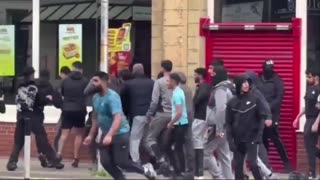 Violent Muslims are now attacking every White Person they Come Across in England