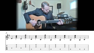 O Canada - Carter Style Flatpicking Guitar Lesson (Sheet Music + TAB)