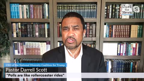 Pastor Darrell Scott - polls are like rollercoaster rides"