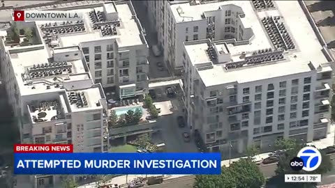 Attempted murder investigation underway at apartment building in downtown LA | ABC 7