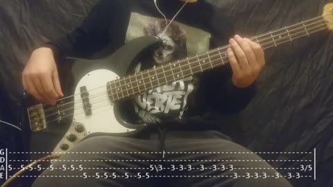 The Cranberries - Linger Bass Cover (Tabs)